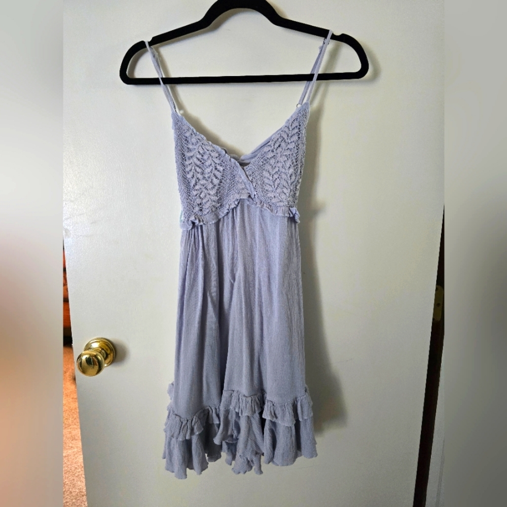 Ocean Drive Women's Mini Dress - Light Blue